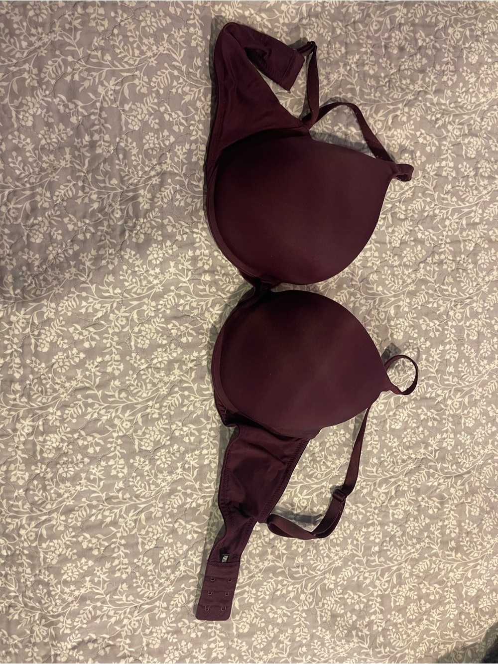 Women’s Seamless T-Shirt Bra - Deep Plum